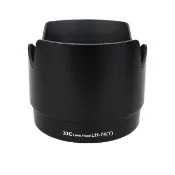 【JJC】佳能副廠Canon遮光罩ET-74遮光罩LH-74 T BLACK(黑色 蓮花型 適EF 70-200mm F/4L IS USM)