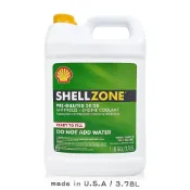 (店+)【SHELL 殼牌】Shell 殼牌 Shellzone 50/50 預混水箱精 3785ml 傳統綠色 免稀釋 即開即用 防鏽 低矽酸鹽
