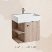 (店+)【OVO】OVO 京典衛浴  L6411S+H6480-2B 開放浴櫃組 不含龍頭