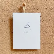 獅子座 生日手工縫圖卡片