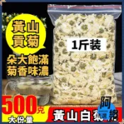 黃山貢菊 白菊花 貢菊花 500g 白菊花茶 散裝袋裝 清熱去火茶 非杭白菊胎菊王茶