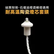(店+)【台灣聖力達】陶瓷套頭-佛燈油專用燈芯 點燈供佛 燈心