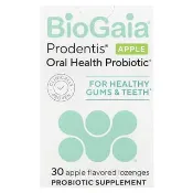 【iHerb】BioGaia, Prodentis®，口腔健康益生菌，蘋果味，30 錠劑