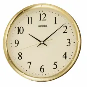 大高雄鐘錶城 seiko SK037 精工鐘 (QXA417G) 極簡風格滑動式秒針黑白標準鐘/31.1*4.4cm｜樂天領券現折★全館特惠中★指定刷卡回饋10%