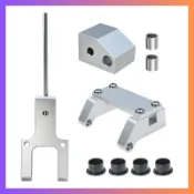 用於 La-Z-Boy/Lazyboy Power 躺椅的金屬驅動撥動連接器和驅動撥動和 U 形夾安裝套件 jing70