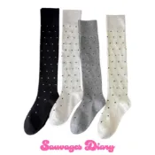 𝙨𝙖𝙪𝙫𝙖𝙜𝙚𝙨 polka dots long socks 點點長襪