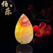 伯樂珊瑚玉coral jade吊墜印尼菊花玉珊瑚玉直播間會開花的玉石 直播間專拍鏈接，私自拍下不