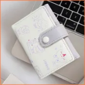 💖臺灣出貨💖錢包🚀小皮夾/錢包女短夾/韓版錢包/小ck/日幣/錢包女/錢包中夾/女生皮夾/短夾 女/短夾/可愛小熊