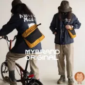 現款免運🔥高品質👍機能包 男士機能包 男士側背包 埋不爛 潮流機能風斜挎包男女同款簡約高級感通勤騎行挎包 MK3001