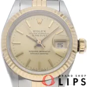 【DOKODEMO】勞力士 Datejust 女士腕錶 69173(E) K18YG/SS，顏色，1991 年，成色極佳 [二手]