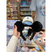 ❄️莎空姐代購❄️‼️限量‼️正品保證⚓️ Duffy & Friends 航海系列 米奇耳朵髮箍 ⚓️香港迪士尼限量版