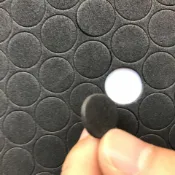 阿嫲的百寶屋 圓形eva腳墊 黑色eva泡棉墊 海綿墊eva泡棉腳墊 EVA腳墊eva墊片{鑫弘-工葉電器}可開發票