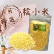 【金潤益】糯小米 600g 夾鏈包裝｜穀物 小米 小米粥｜檢驗合格 品質管理｜金瑞益