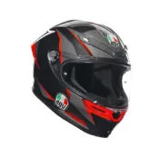 (店+)AGV K6S Slashcut 黑灰紅 全罩式安全帽 亞洲版公司貨 碳纖維