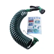 (店+)【向花緣】伸縮水管組 (含8段式水槍、伸縮水管、水龍頭子母接頭) - 7.5公尺(約25呎)