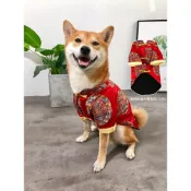 (店+)【汪喵森活】新年 唐裝 寵物新年衣服 過年衣服 春節 貓咪 