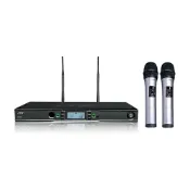 (店+)JTS 得琦電子 R-1400 無線麥克風(UHF PLL雙頻道無線變頻麥克風)
