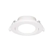 (店+)【DanceLight 舞光】9.5CM LED浩瀚崁燈8W 8瓦 燈體可調角度 廣角照明崁燈 時尚白(白光 自然光 黃光)