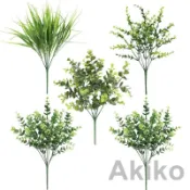 新品批發價仿真花 尤加利塑膠花 綠植仿真花束 假花裝飾客廳擺件仿真金錢草
