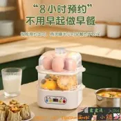 【可開發票】蒸蛋器防幹燒自動斷電多功能家用煮蛋器小型蒸蛋羹蒸蛋神器早餐機