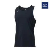 MIZUNO美津濃 速乾彈性 路跑背心 黑色 _ J2TAD00109
