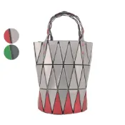 ISSEY MIYAKE 三宅一生 BAOBAO 拼色幾何籃子手提包(兩色)｜100%原廠真品｜JS Maxx官方旗艦館