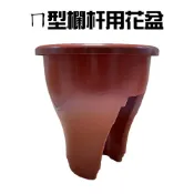 (店+)GS MALL 台灣製造 欄杆用花盆架 植物盆栽 園藝花盆 盆栽花盆 花器 栽培盆 花盆 花架 園藝花盆 陽台花盆
