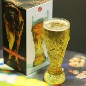 【海外之家】2026世界盃德國啤酒杯透明玻璃超大酒杯酒吧KTV氛圍球迷助威用品