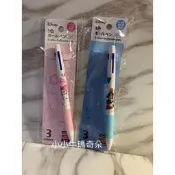 ~小小牛瑪奇朵N~迪士尼授權 瑪麗貓 marie & 米奇 米老鼠mickey mouse 0.7mm油性三色筆 黑紅藍