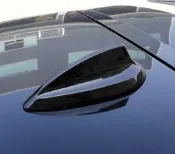 ~圓夢工廠~ VW Golf Variant / Golf Plus 可裝 BMW新型款式 鯊魚鰭天線飾蓋 烤漆黑