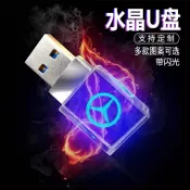 貓與鼠百貨店 u盤 水晶u盤創意禮品優盤usb 2.0 車載8g 16g 32g 64g隨身碟