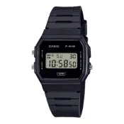 CASIO 卡西歐 熱銷輕薄簡約數位電子錶 多功能 鬧鈴 計時碼錶 整點報時 生活防水 LED照明 四色 F-91WB