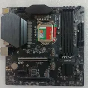 三和電腦配件店 微星MSI Z490M-S01主板 支援Intel i7 10700 i5 10400 CPU 高效能遊戲主機板 穩定耐用 電競必備