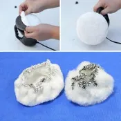 【DG248】車載打蠟機專用布套 5吋打臘機車輛拋光布套2入(棉布套+羊毛布套)