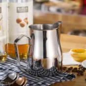 咖啡拉花杯 奶泡杯 鋼杯 拉花壺 咖啡奶泡杯 304不鏽鋼拉花杯 尖嘴拉花缸 意式長嘴奶缸花式咖啡奶泡壺