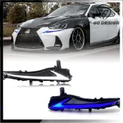 【品質保障】凌志Lexus IS250 IS350 17-20 款 LED 大燈總成 改裝 RGB 七彩流水流光轉向頭燈