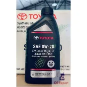 《 油品家 》TOYOTA Motor Oil 0w20 美國原廠合成機油 油電車(附發票)