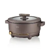 【KINYO】4L多功能料理電火鍋 料理鍋 電熱鍋(不沾塗層 BP-077)