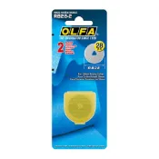 (店+)【OLFA】拼(割)布刀刀片RB18-2型 (2片)   圓形切割刀片｜PRC-3/C型｜28mm｜日本製