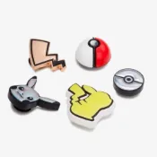 CROCS Pokemon 5 Pack卡駱馳 寶可夢 鞋扣(一組) 發光 10009998 Sneakers542