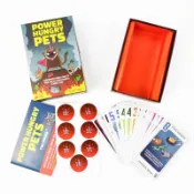 炸彈貓情書Power hungry pets全 英文 情侶 休閒 娛樂 桌遊 卡牌