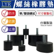 【現貨】調整腳 螺絲橡膠墊 腳墊 單頭螺絲 雙頭螺絲 包膠 橡膠 帶螺絲 防震腳墊 減震墊 防震墊 螺絲圓墊 桌腳墊