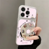 鏡面唱片哭娃 手機殼 適用OPPO A6X A6S A5pro A3pro A5 A3X A38 A72 AX7 A9