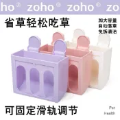 牧草盒 牧草架 寵物碗 兔子牧草架 飼料盒 寵物餵食器 固定防扒內置達洋草架龍貓荷蘭豬兔子草架帶蓋草筐吃草用品大容量