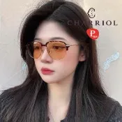 【CHARRIOL 夏利豪】亞洲版 時尚復古偏光變色太陽眼鏡 L6056 C04 玳瑁色眉框偏光變色鏡片 公司貨