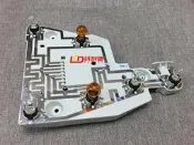 適用賓士E級W211尾燈座線路板E200 E220 E280 E350 E500刹車燈泡 QP1028