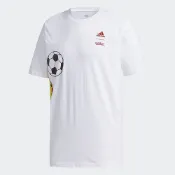 adidas 愛迪達 POKEMON 聯名 皮卡丘 足球 短T 黑 白 短袖 經典logo設計 GD5854
