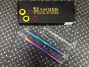 誠一機研 晉岡國際 HAMMER 加強型彩鈦前叉內管組 YAMAHA SMAX 155 S妹 FORCE 