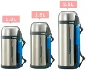 Metis 日本正規品代購 象印不鏽鋼保溫保冷瓶 輕巧 廣口 1.3L 1.5L 2.0L 日本必買