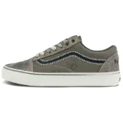 (店+)【VANS】VN000CP5EM0 Hirono x Vans Old Skool CLASSICS 時尚舒適薄底 耐磨 低幫 板鞋 男女同款 灰黑色